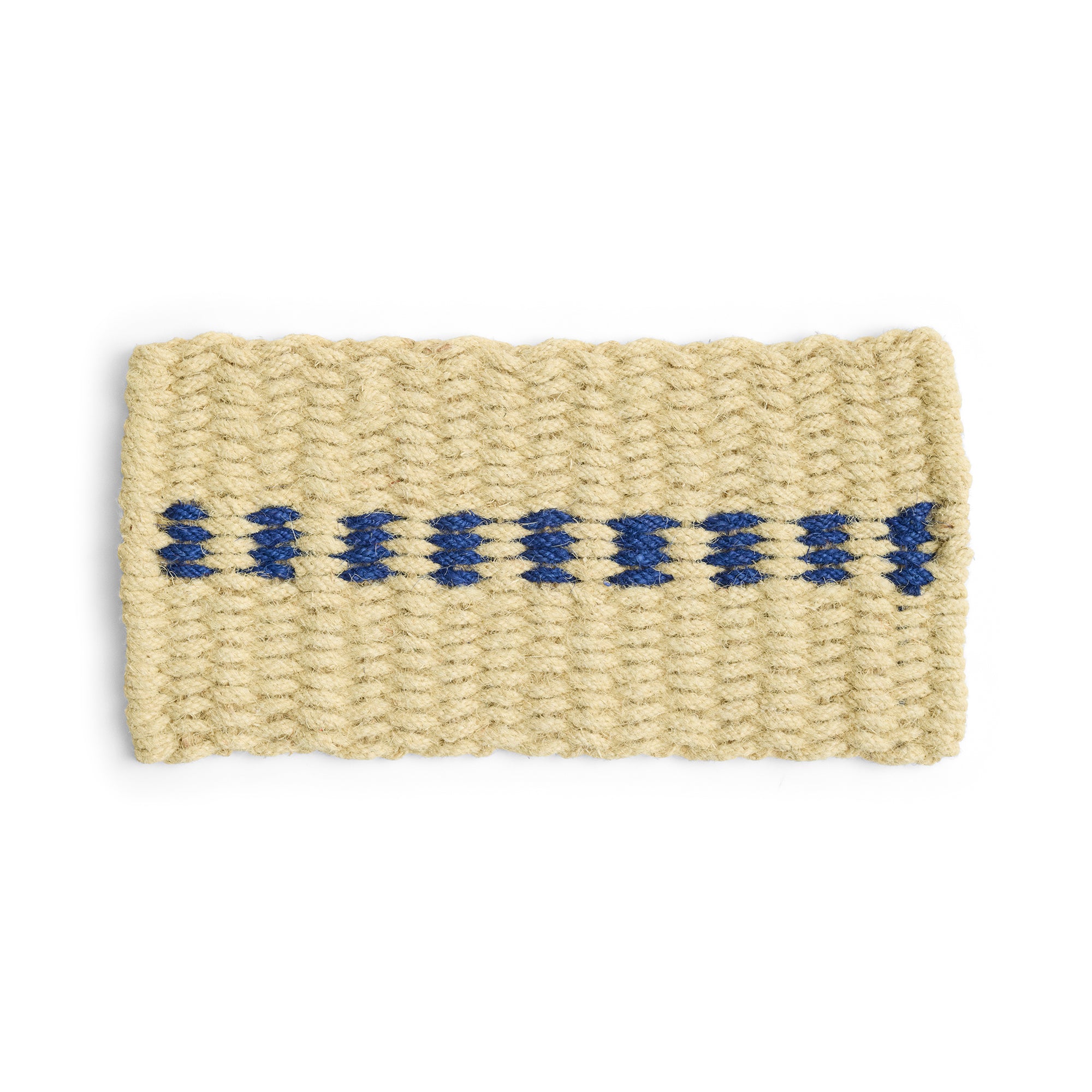 HAY - Coco Fußmatte | white and blue