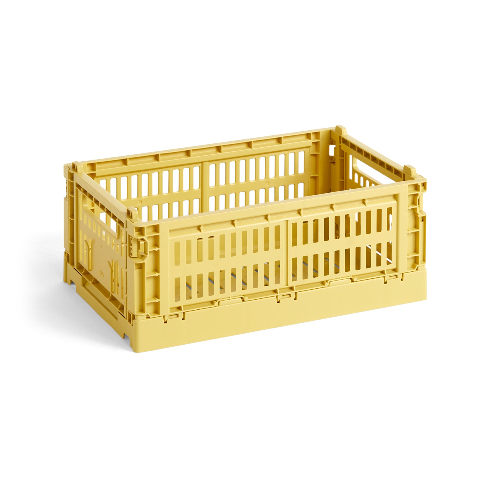 HAY - Colour Crate Korb S recycled | dusty yellow