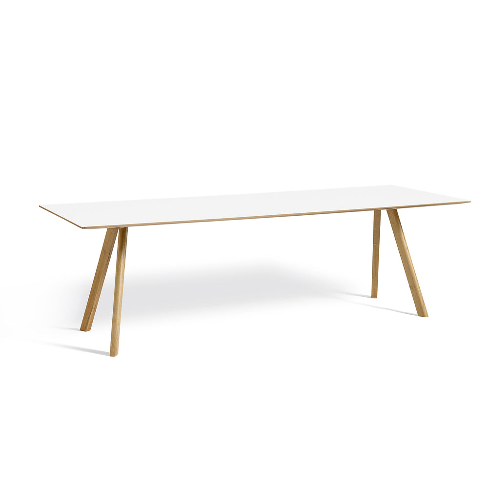 HAY - Copenhague CPH30 Esstisch | 250 x 90 cm / weiß / Eiche lackiert