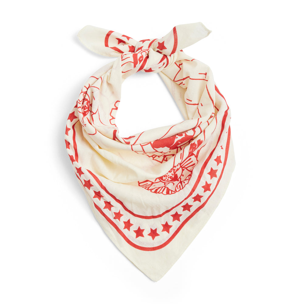 HAY - Dogs Hundetuch | off-white/red