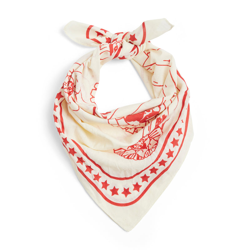 HAY - Dogs Hundetuch | off-white/red