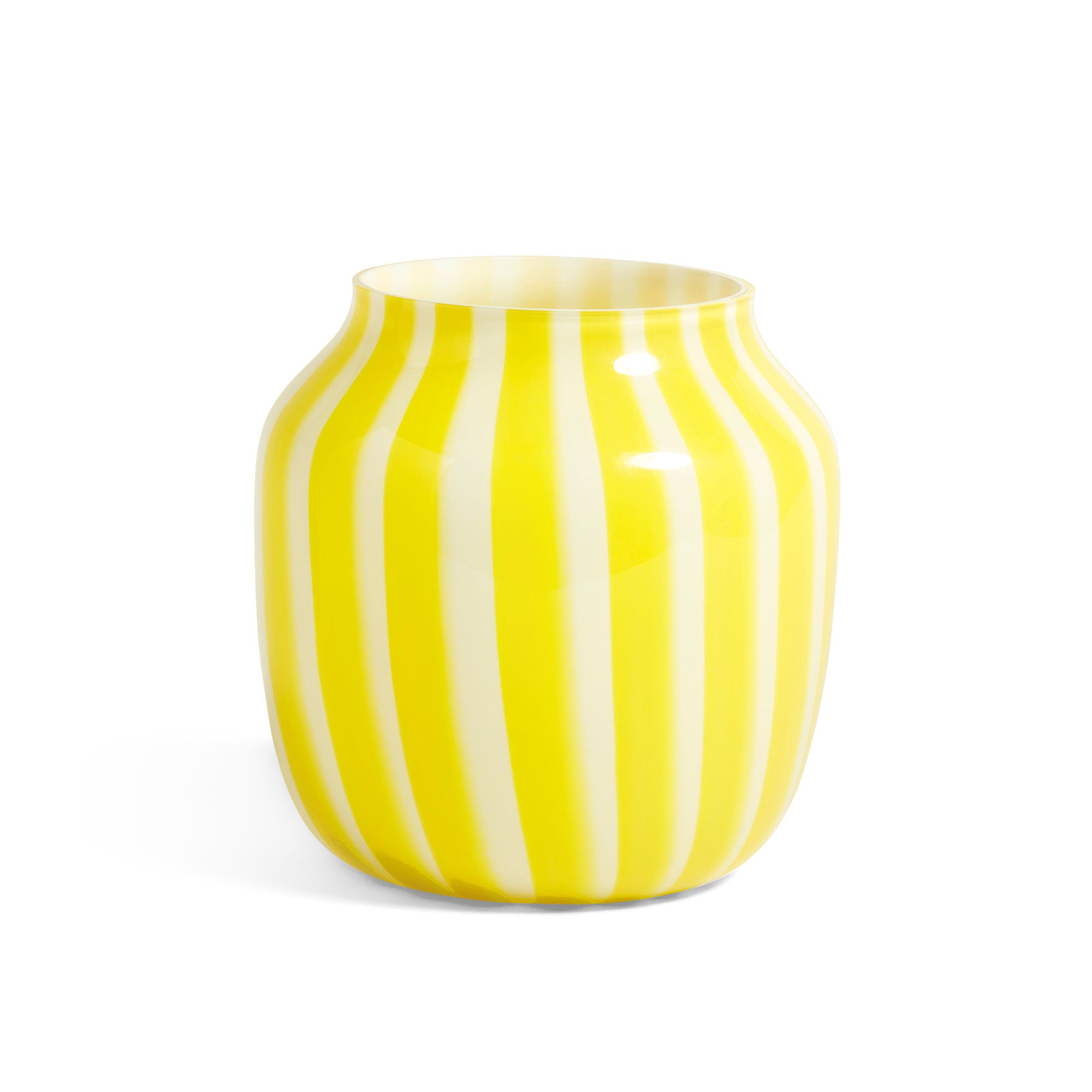 HAY - Juice Vase | 22 x H 22 cm / wide yellow