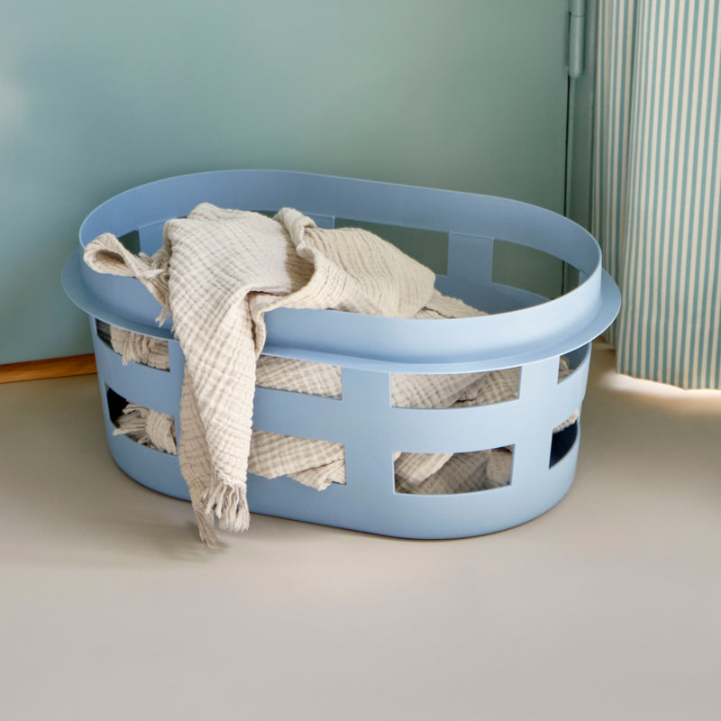 HAY - Basket Aufbewahrungskorb | S / soft blue