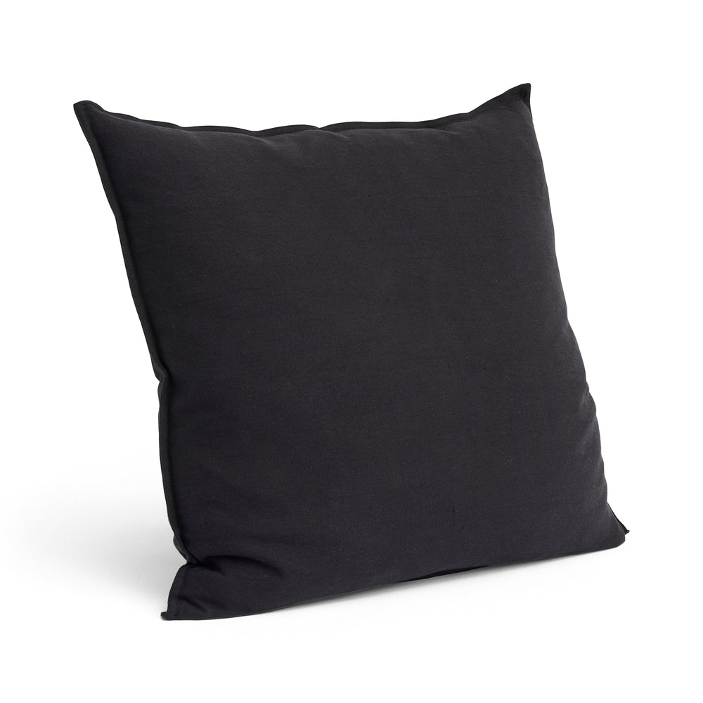 HAY - Linen Kissen | 60 x 60 cm / blue/black