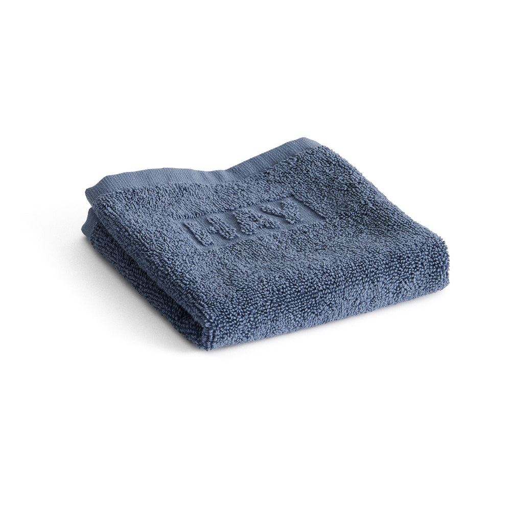 HAY - Mono Waschlappen | steel blue