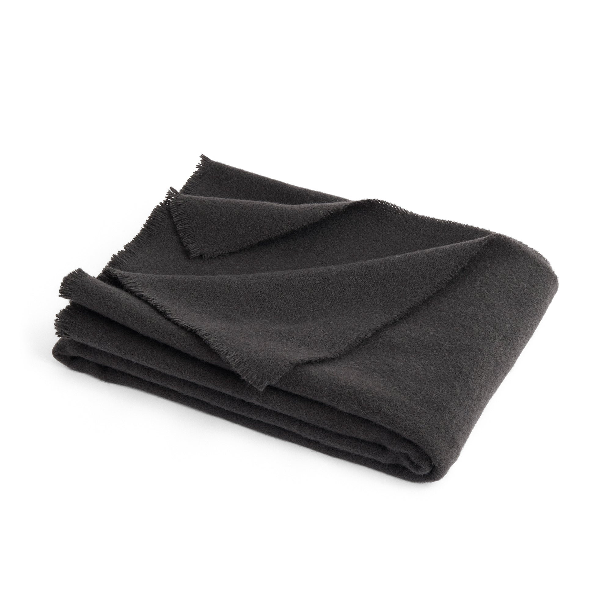 HAY - Mono Wolldecke | charcoal