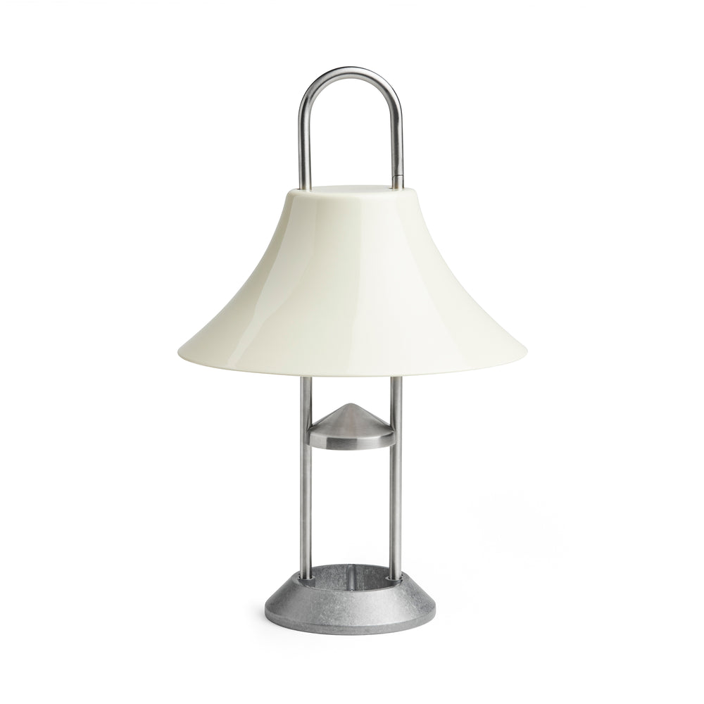 HAY - Mousqueton Portable LED Leuchte | oyster white