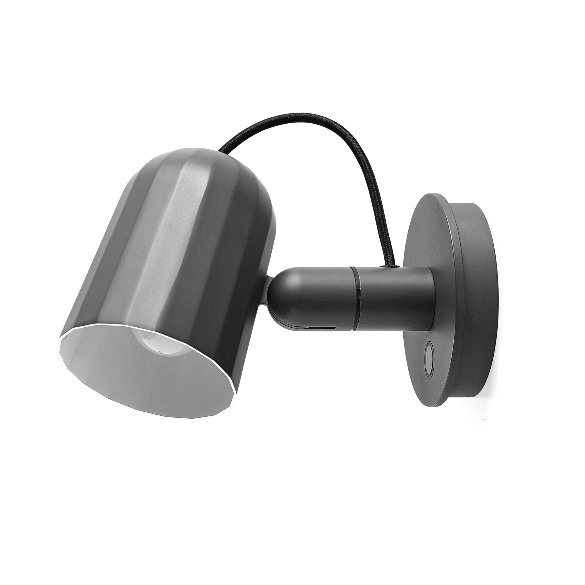HAY - Noc Wall Wandleuchte | dark grey