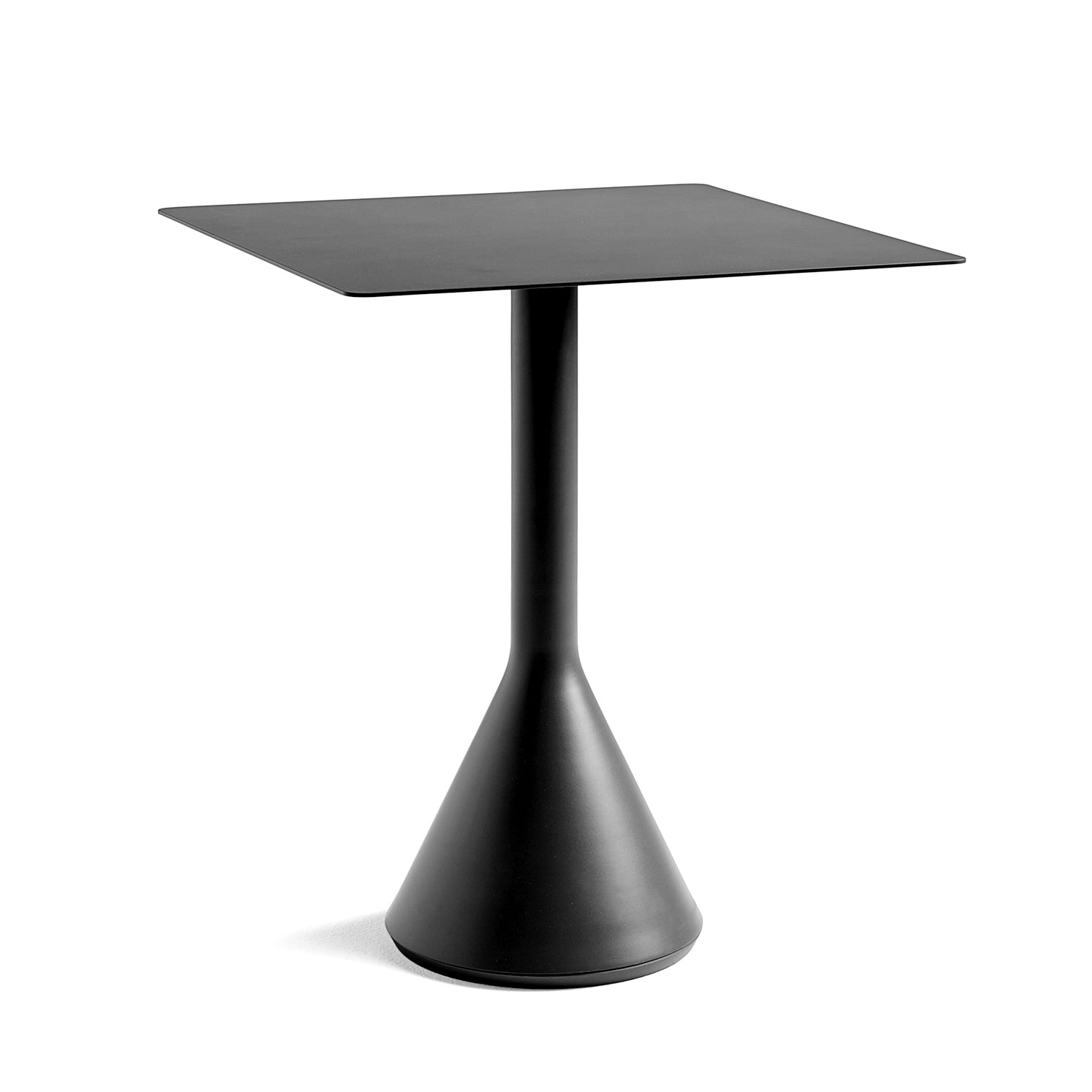 HAY - Palissade Cone Bistrotisch | 65 x 65 cm / anthrazit