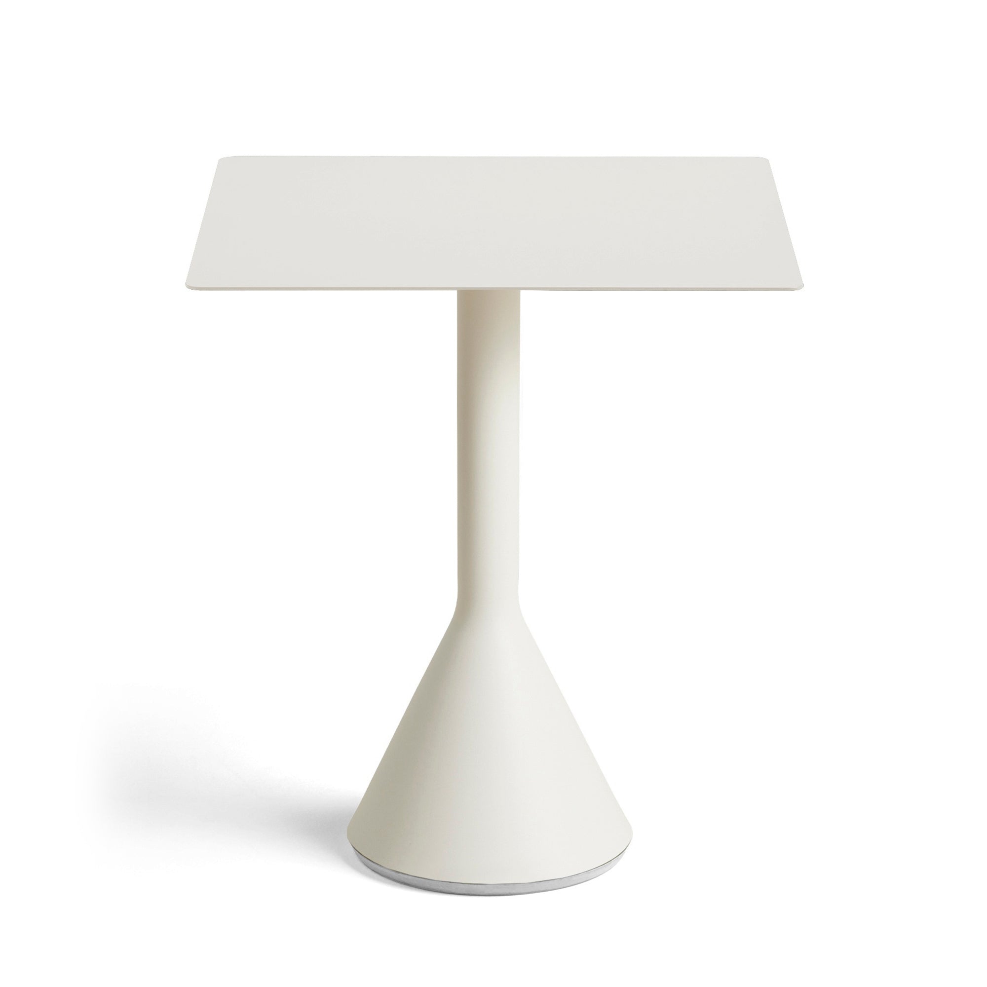 HAY - Palissade Cone Bistrotisch | 65 x 65 cm / cremeweiß