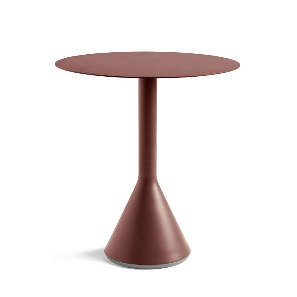HAY - Palissade Cone Stehtisch | 70 x 74 cm / eisenrot