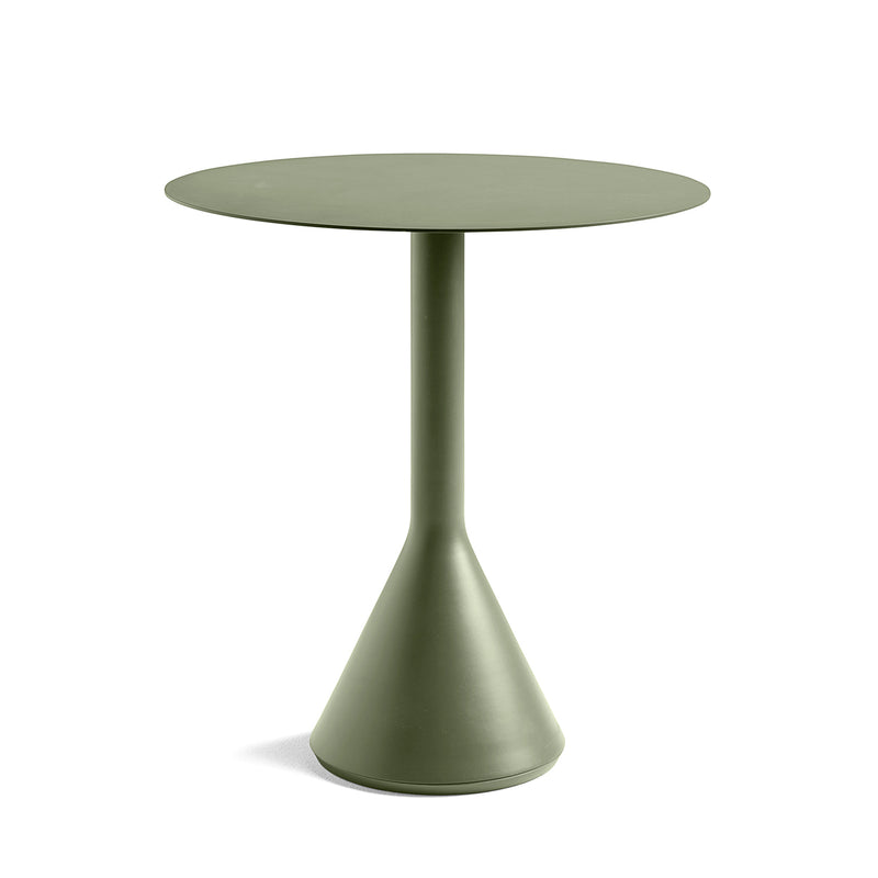 HAY - Palissade Cone Stehtisch | 70 x 74 cm / olivgrün