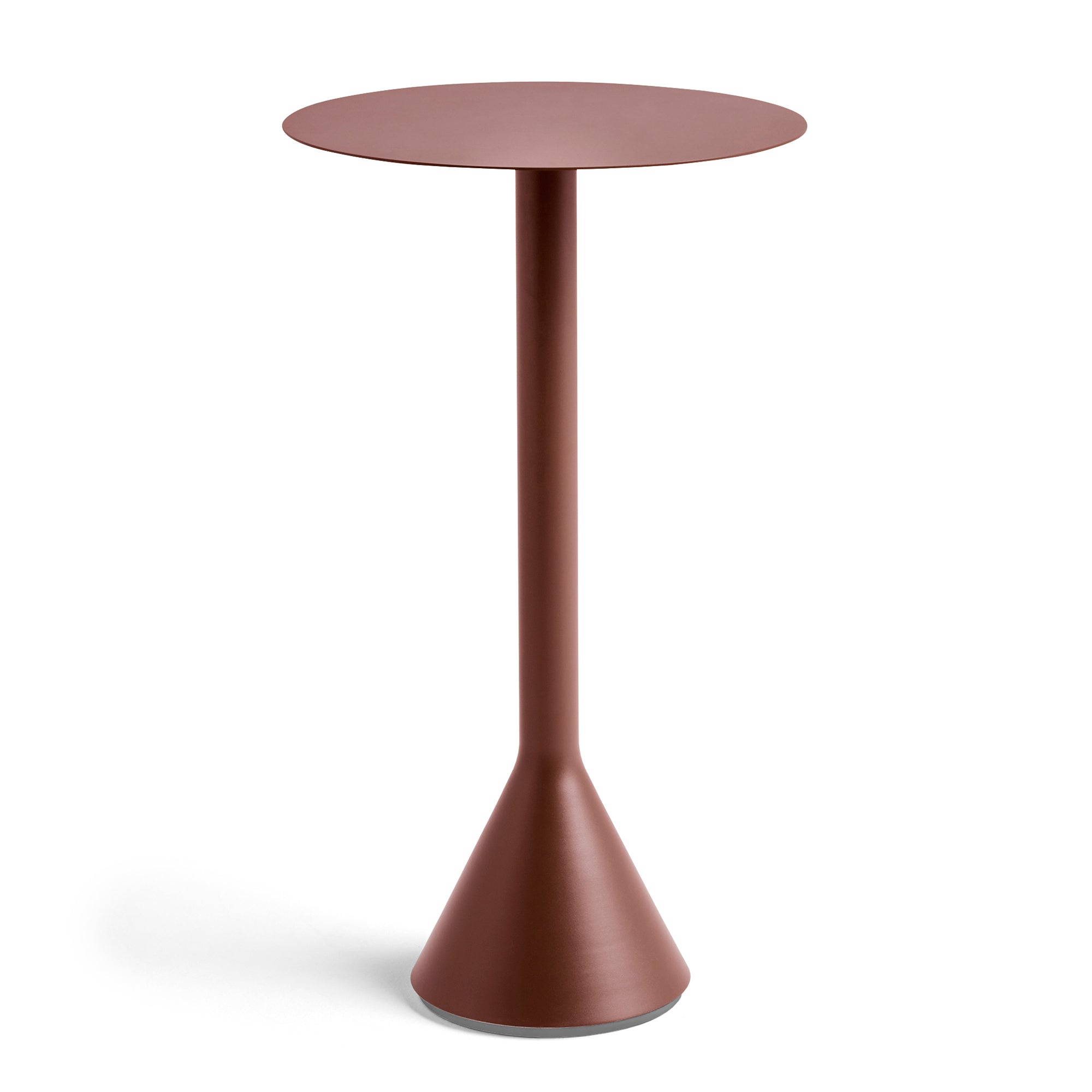 HAY - Palissade Cone Stehtisch | 60 x 105 cm / eisenrot