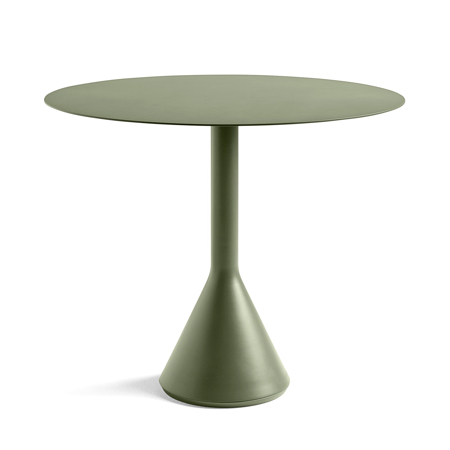 HAY - Palissade Cone Stehtisch | 90 x 74 cm / olivgrün