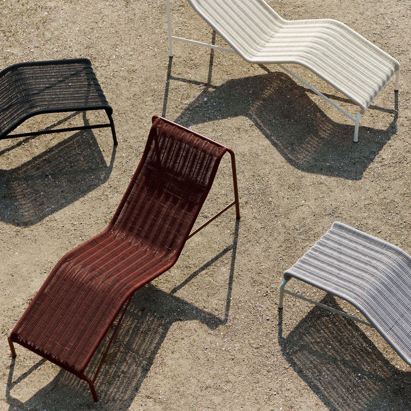 HAY - Palissade Cord Chaise Longue Liegestuhl