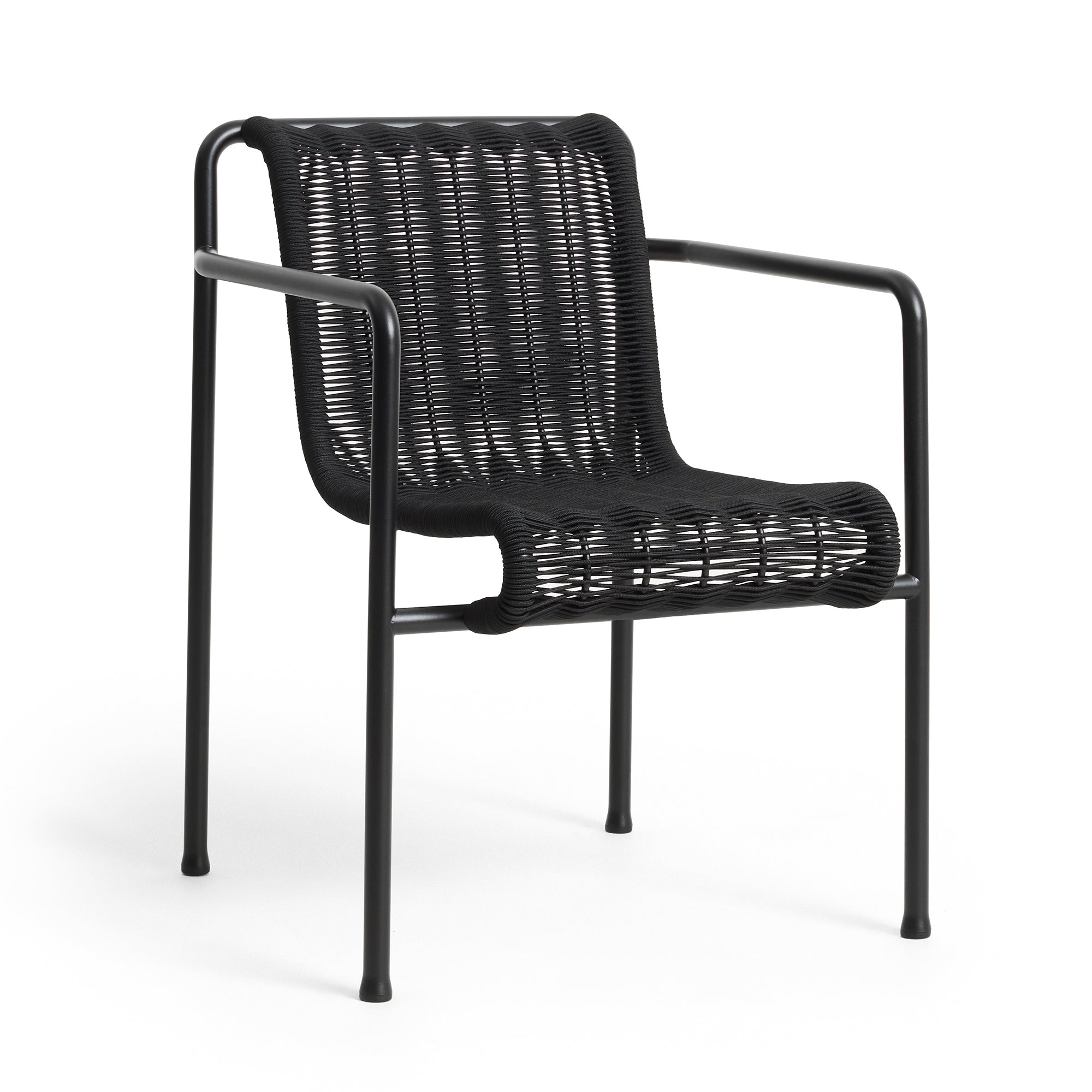HAY - Palissade Cord Dining Armchair | anthrazit