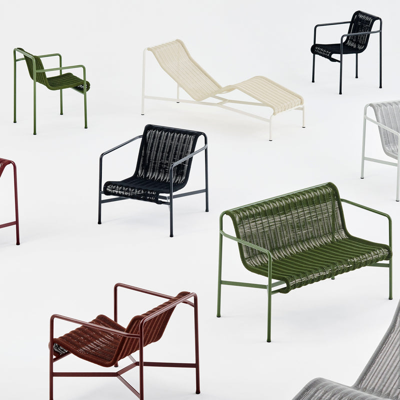 HAY - Palissade Cord Lounge Chair Low