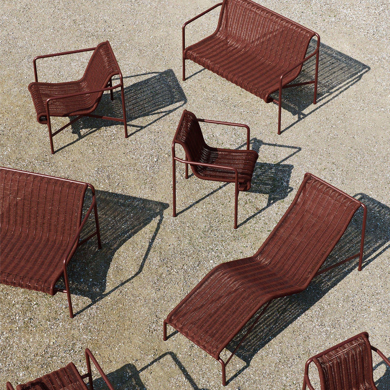 HAY - Palissade Cord Chaise Longue Liegestuhl
