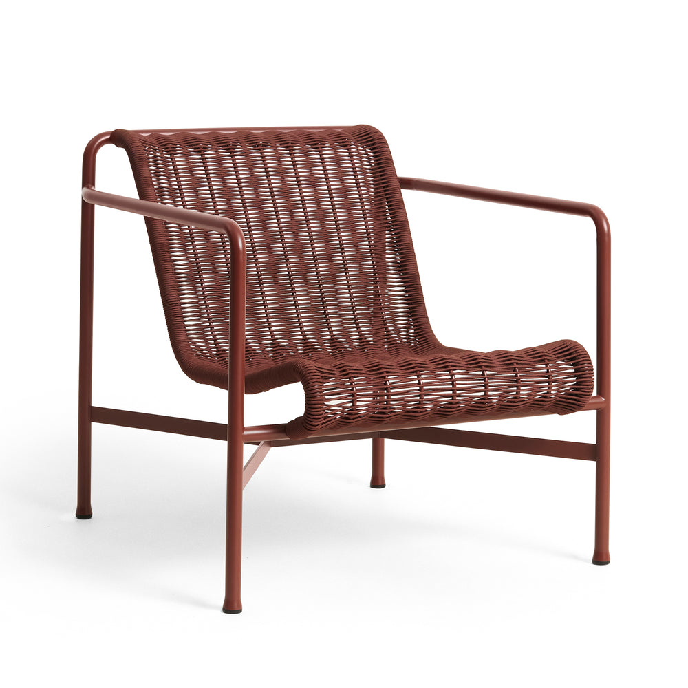 HAY - Palissade Cord Lounge Chair Low | eisenrot