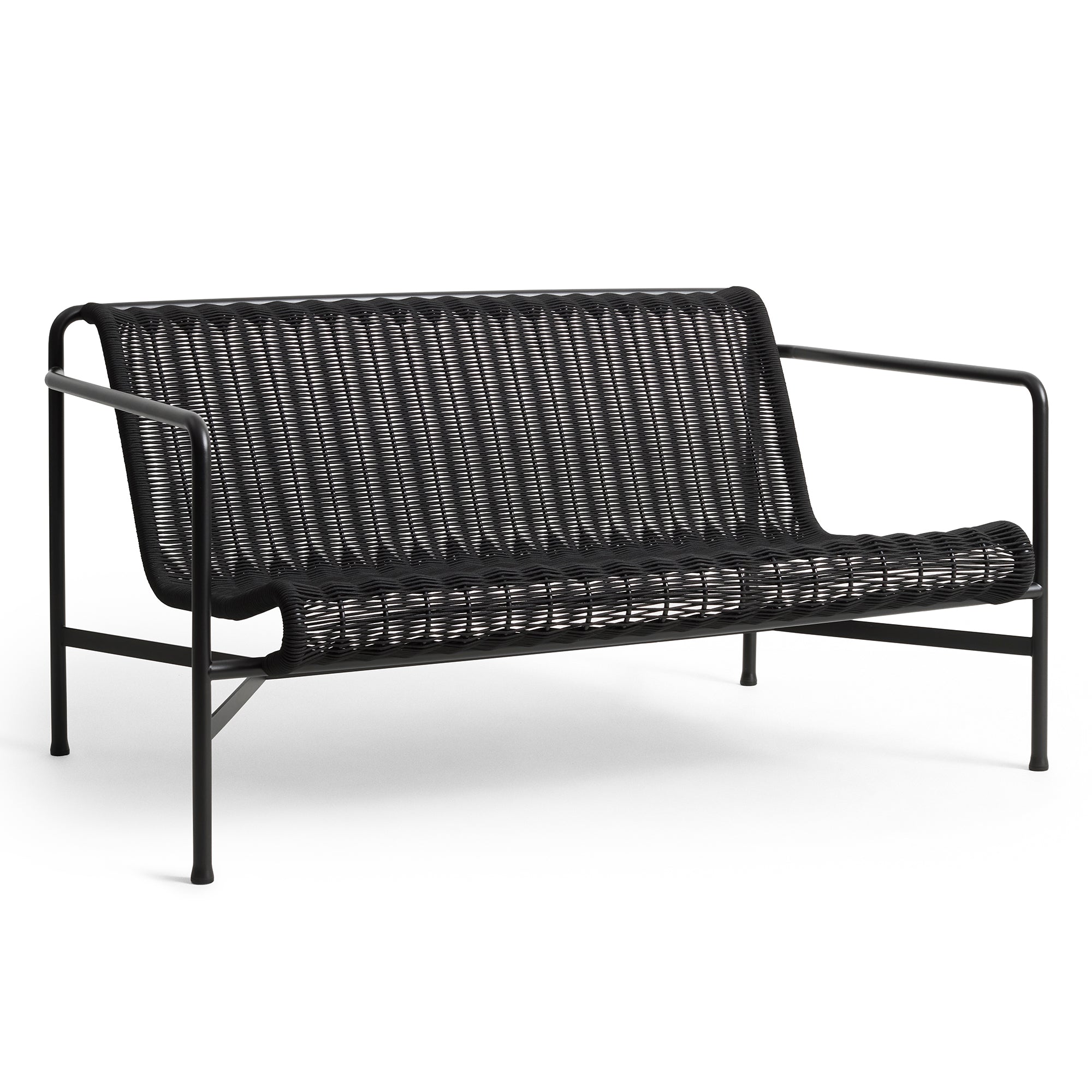 HAY - Palissade Cord Lounge Sofa | anthrazit