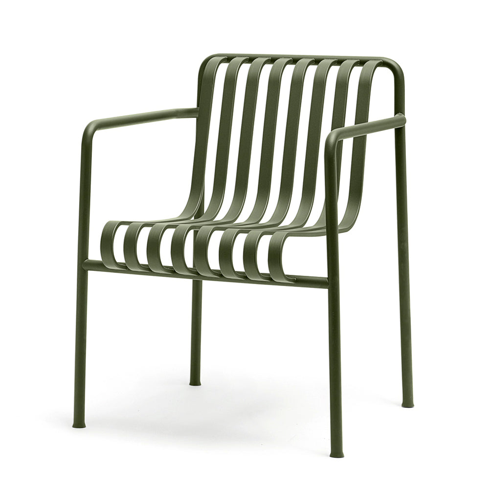 HAY - Palissade Dining Armchair | olive
