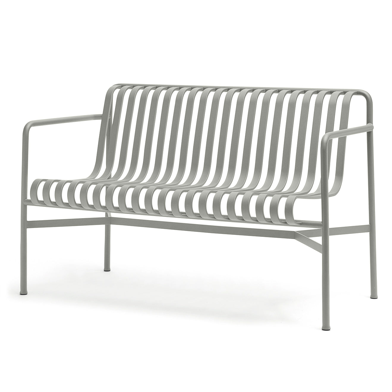 HAY - Palissade Dining Bench | nebelgrau