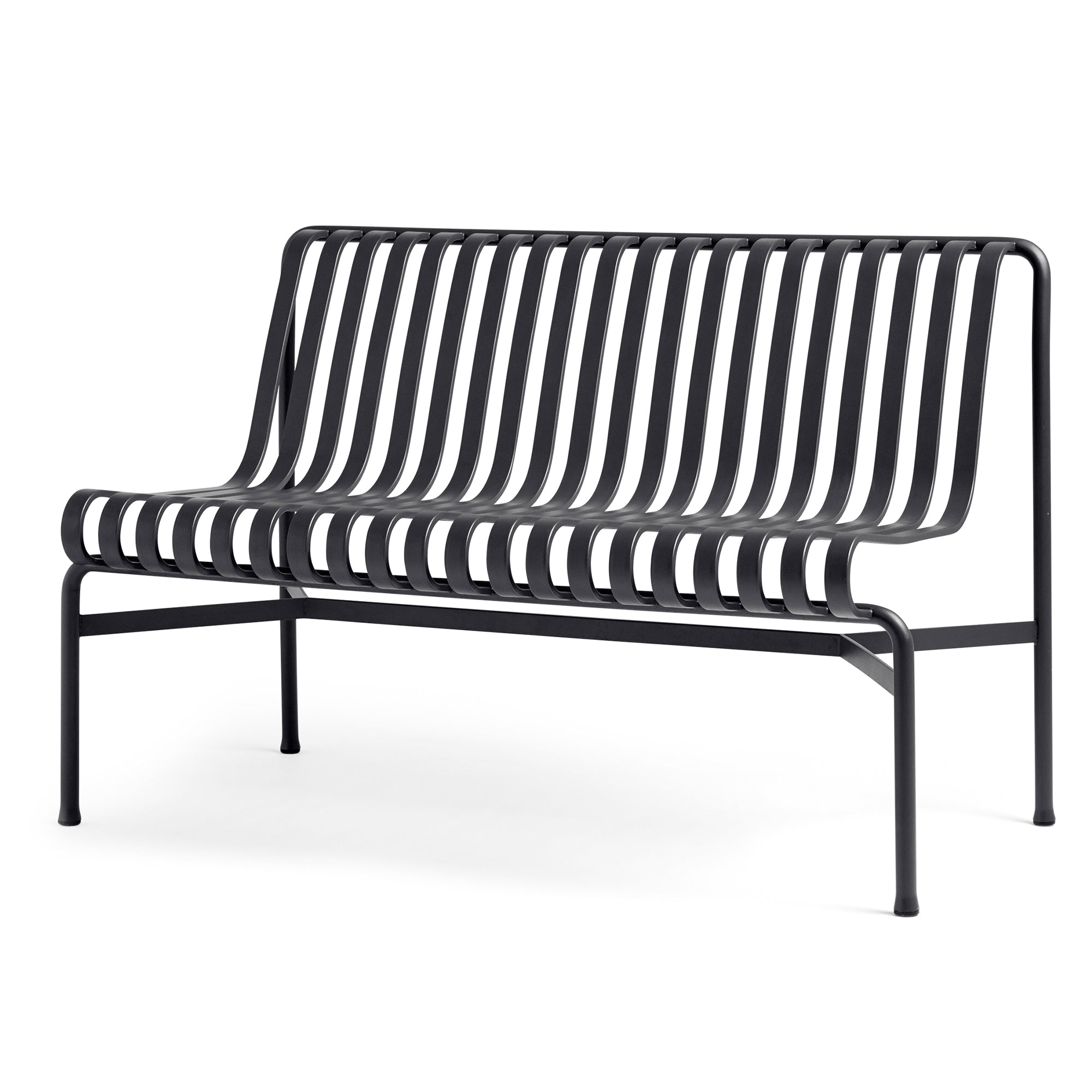 HAY - Palissade Dining Bench ohne Armlehnen | anthrazit