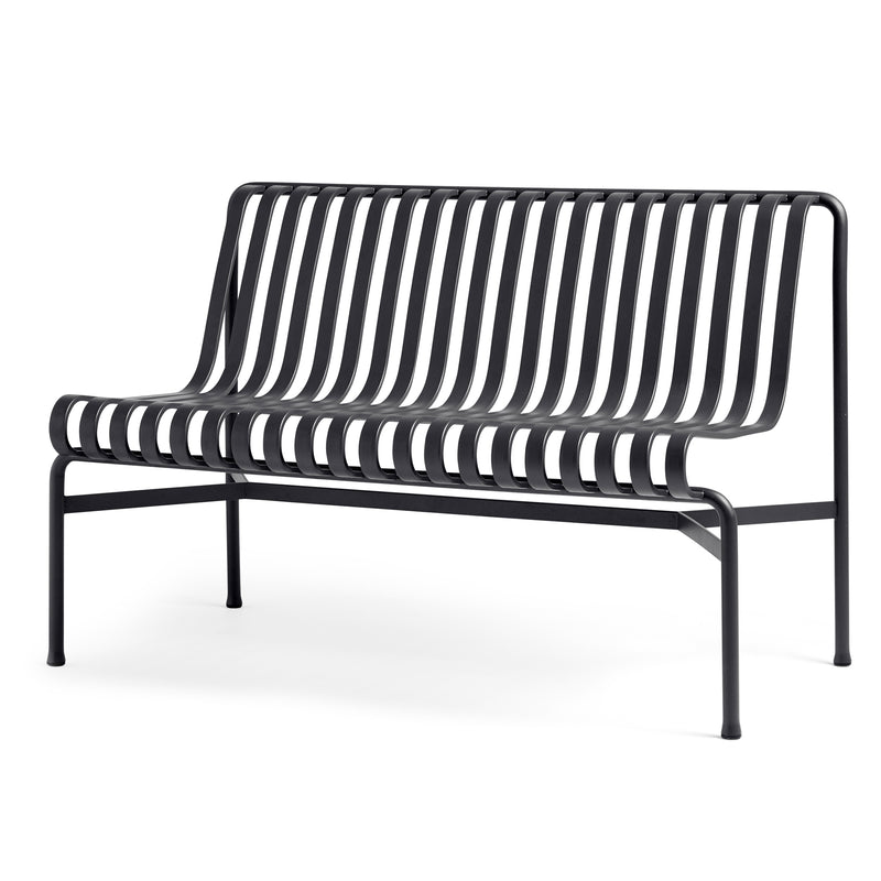 HAY - Palissade Dining Bench ohne Armlehnen | anthrazit