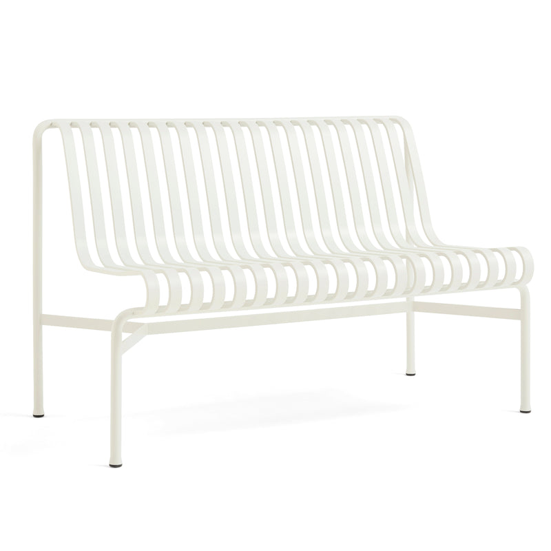 HAY - Palissade Dining Bench ohne Armlehnen | cremeweiß