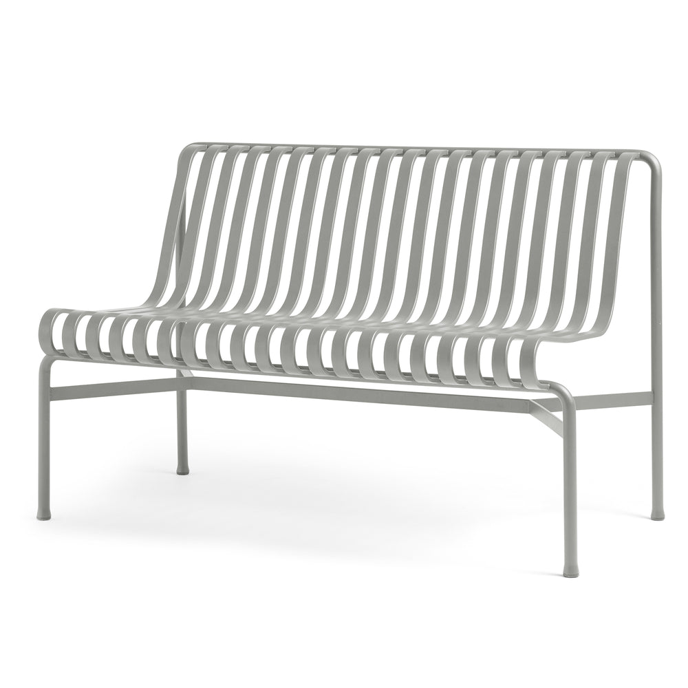 HAY - Palissade Dining Bench ohne Armlehnen | nebelgrau
