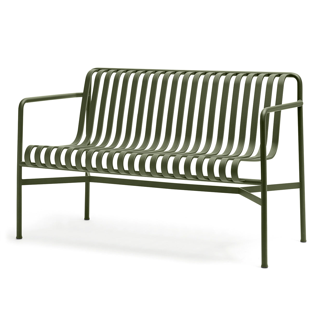 HAY - Palissade Dining Bench | olive