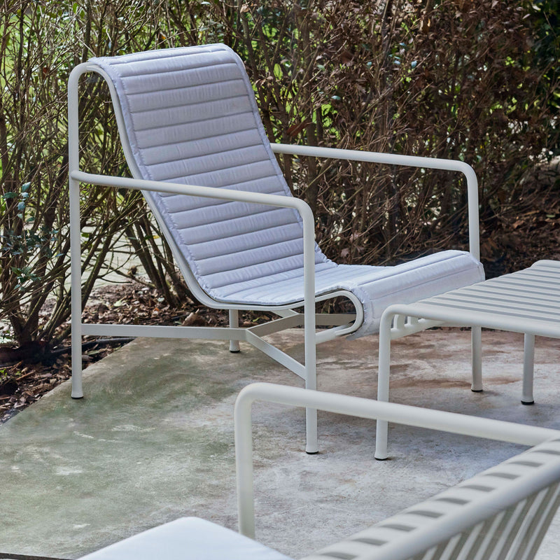 HAY - Palissade Lounge Chair High Set | hellgrau
