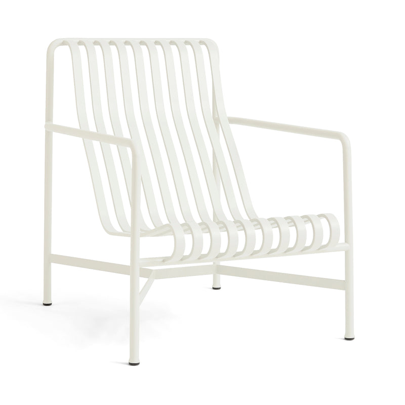HAY - Palissade Lounge Chair High | Single / cremeweiß