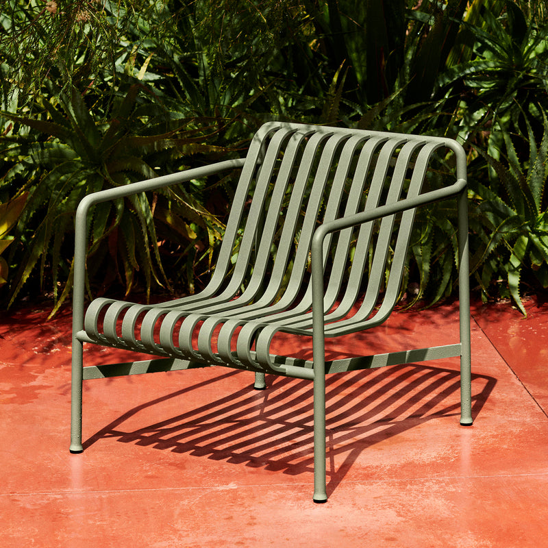 HAY - Palissade Lounge Chair Low | Single / olive