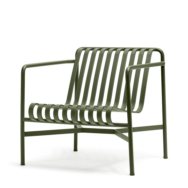 HAY - Palissade Lounge Chair Low | olive