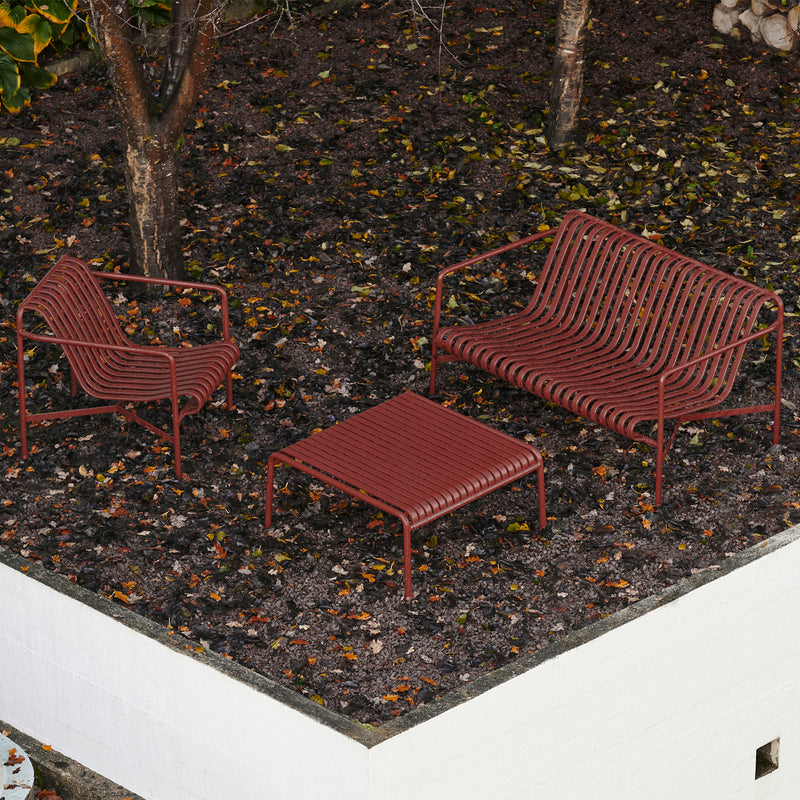 HAY - Palissade Lounge Chair Low + Ottoman