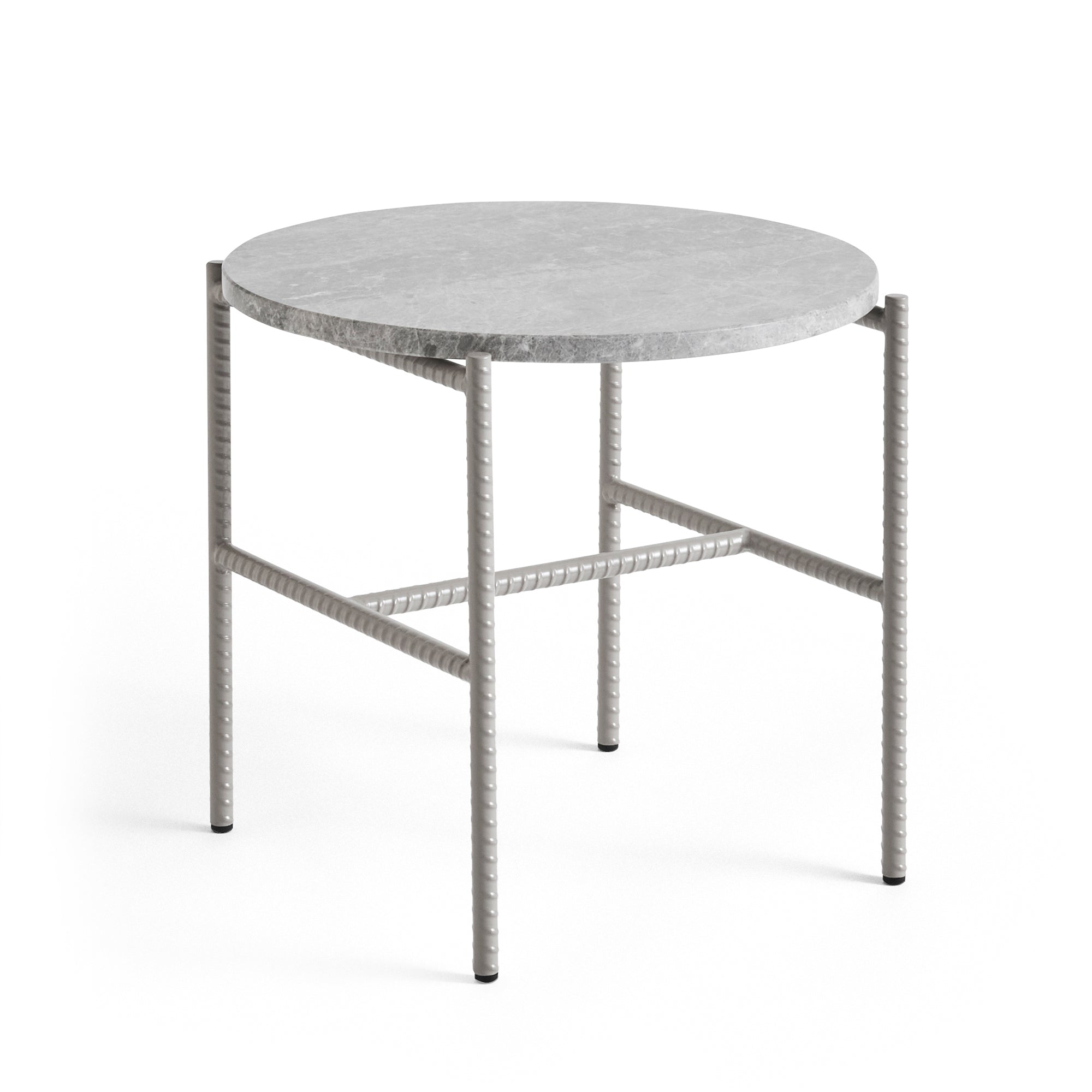HAY - Rebar Beistelltisch rund | fossil grey