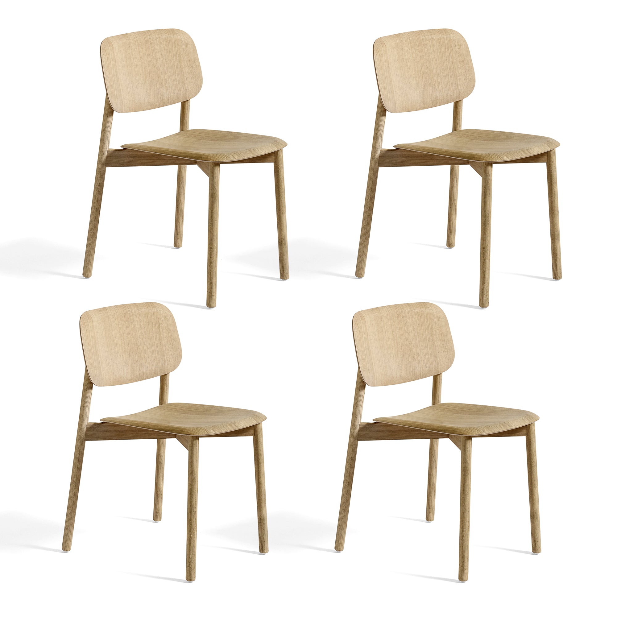 HAY - Soft Edge 60 Stuhl (4er-Set) | 