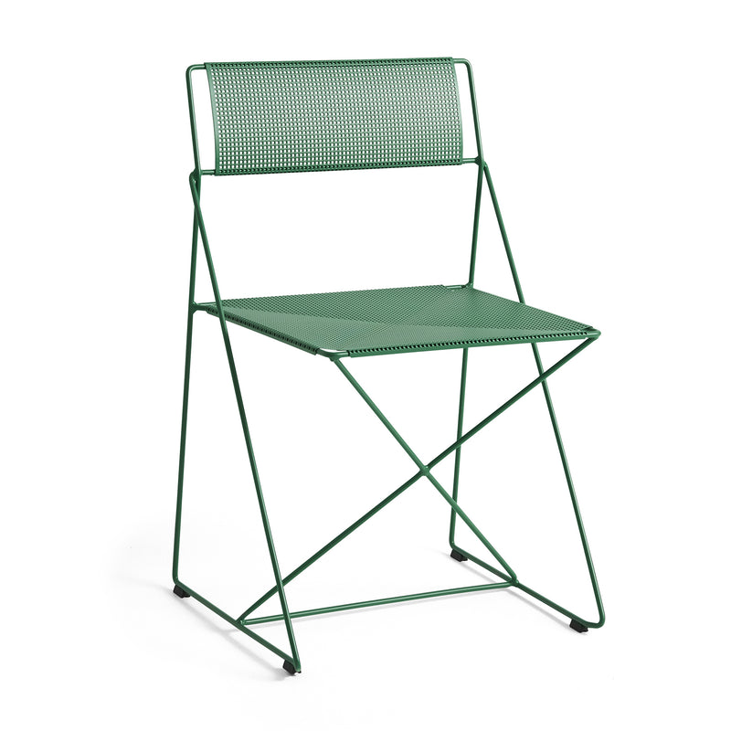 HAY - X-Line Stuhl Outdoor | leek green / leek green