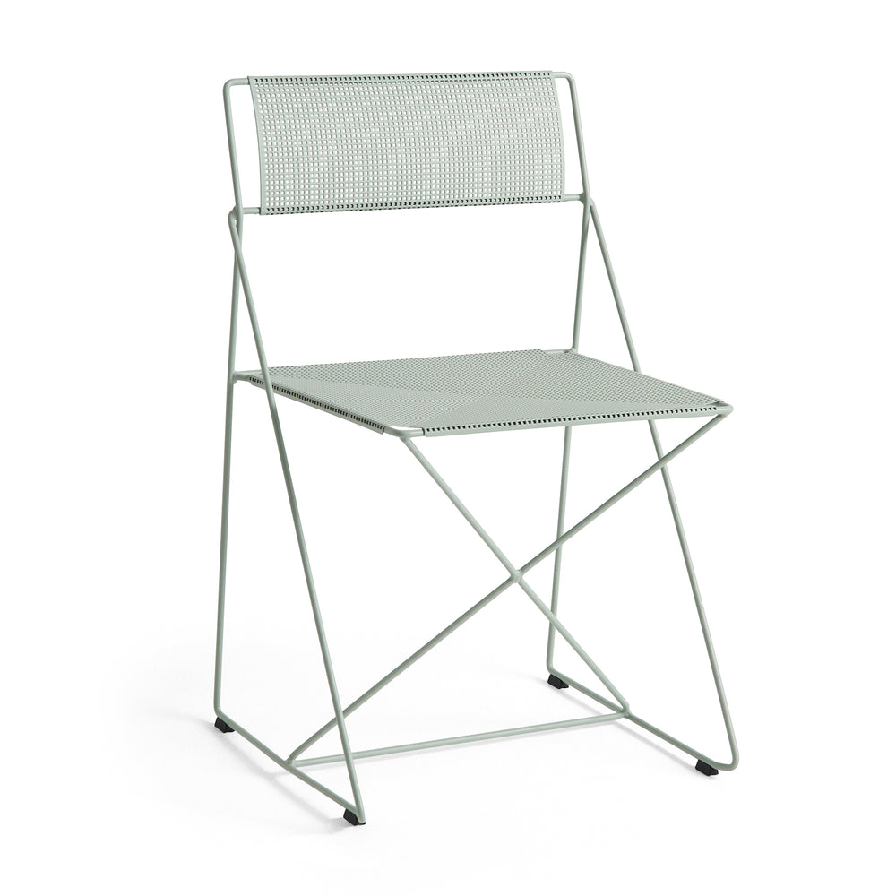 HAY - X-Line Stuhl Outdoor | pale linden / pale linden