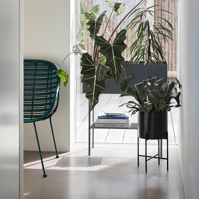 Hübsch Interior - Pflanztopf mit Gestell 2er-Set