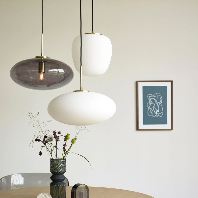 Hübsch Interior - Glas Pendelleuchte