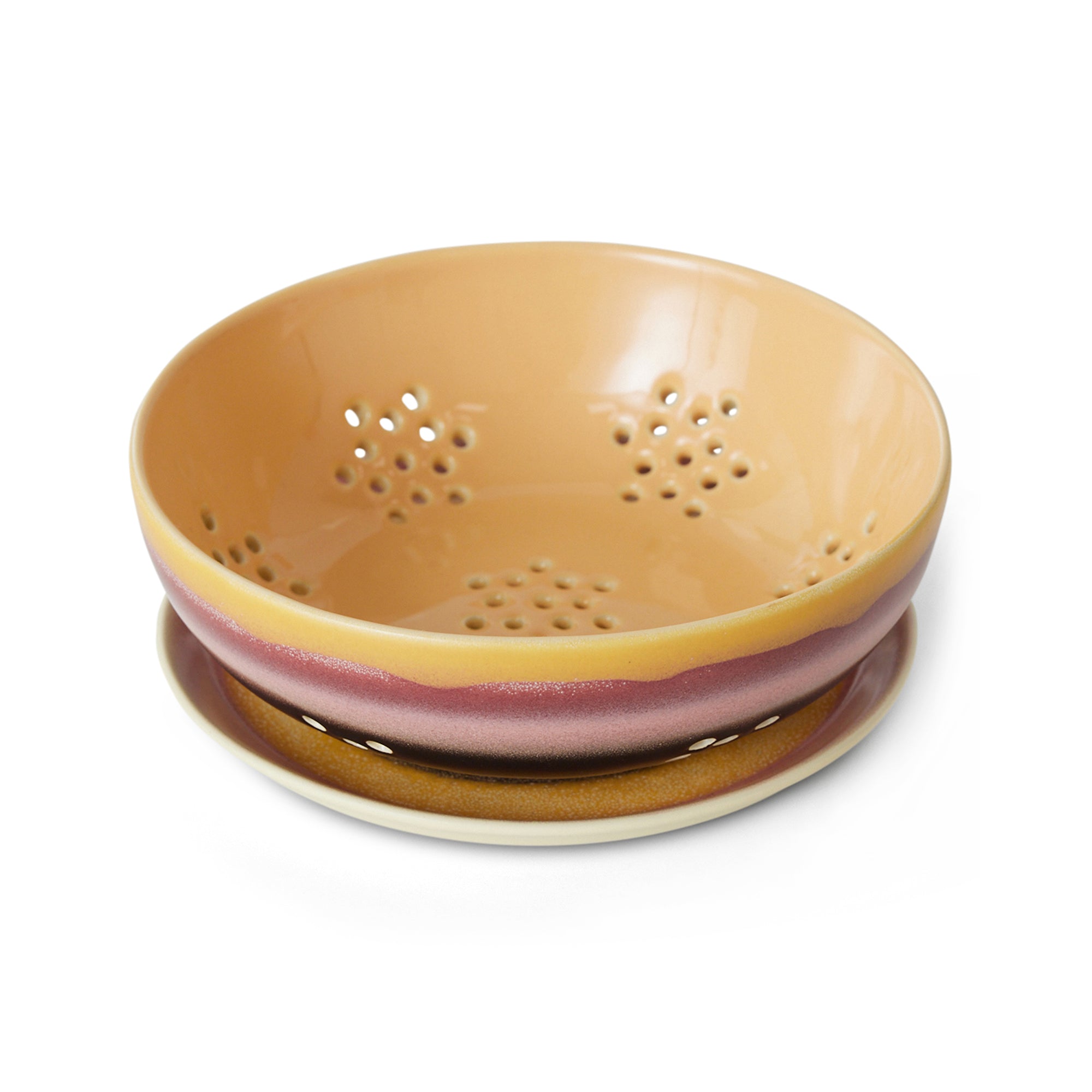 HKliving - 70's Schale Berry Bowl | sunset