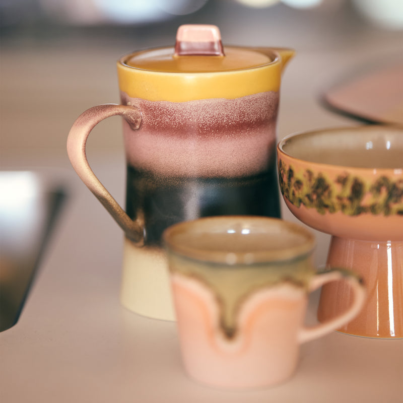 HKliving - 70's Teekanne | sunset