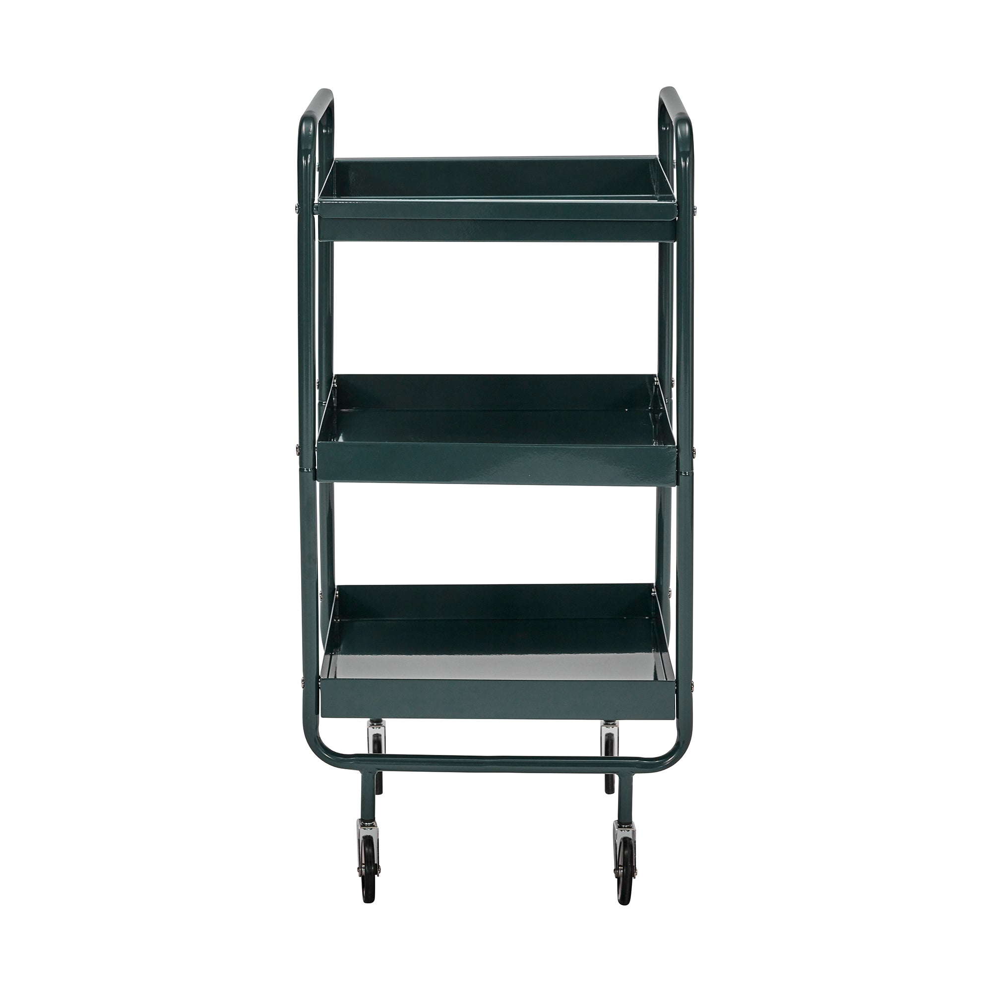 House Doctor - Servierwagen Roll | B 42 cm / dunkelgrün