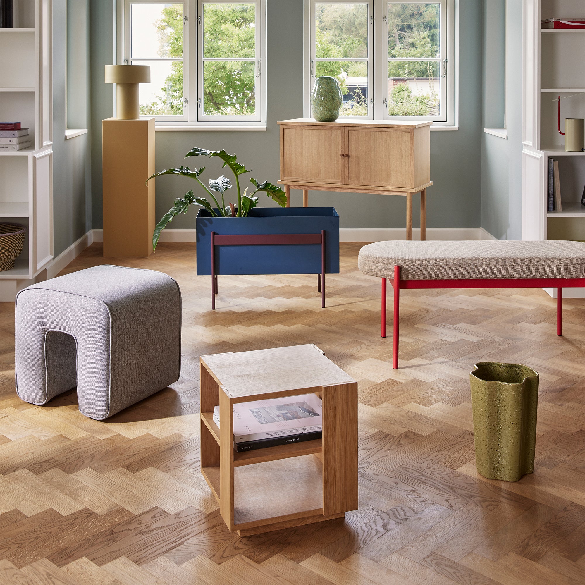 Hübsch Interior - Sculpture Pouf
