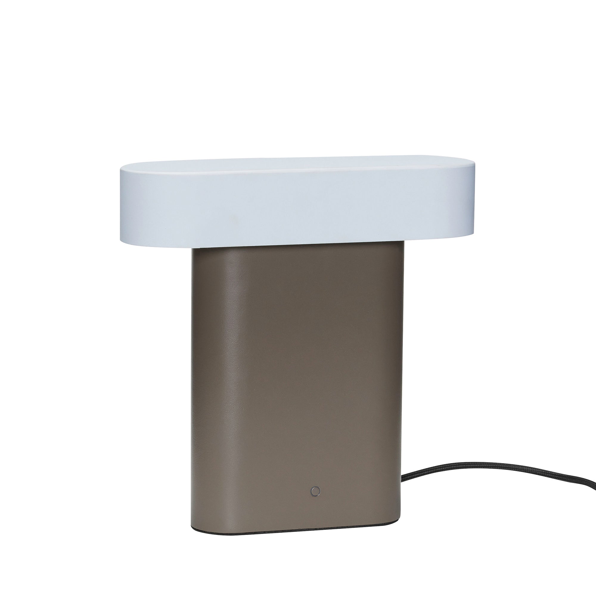 Hübsch Interior - Sleek LED Tischleuchte | braun/hellgrau