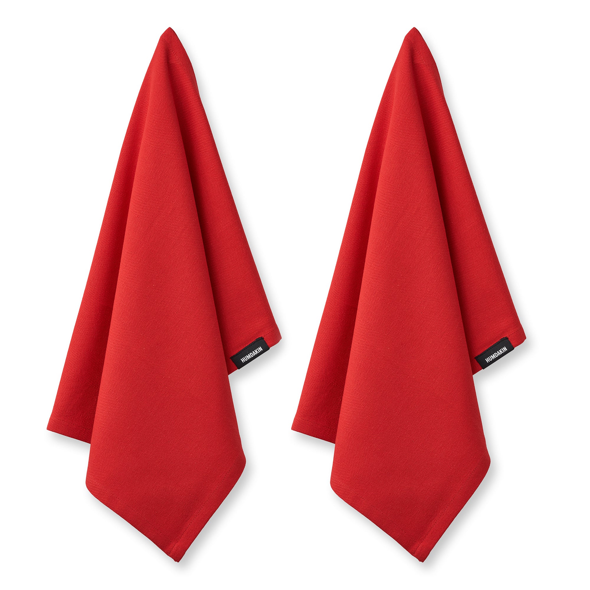 Humdakin - Geschirrtuch Organic Cotton | rushing red