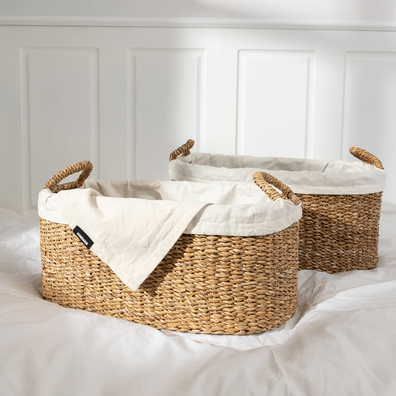 Humdakin - Laundry Wicker Wäschekorb-Set