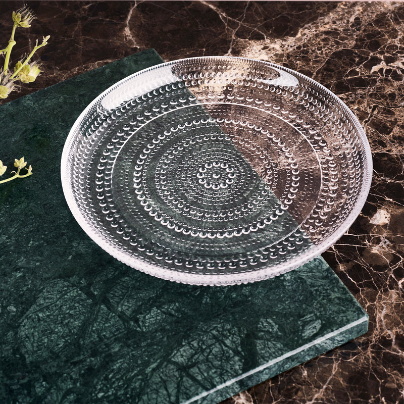 Iittala - Kastehelmi Teller | Ø 17 cm / tannengrün